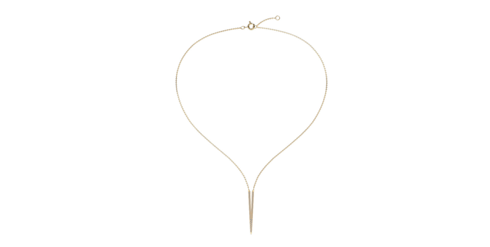 Náhrdelník s diamanty Shiny Victory