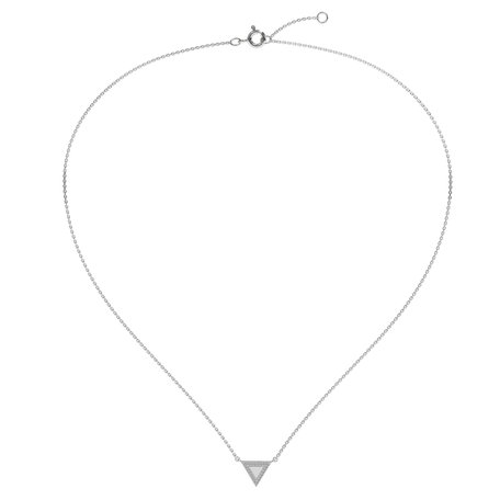 Náhrdelník s diamanty Charming Triangle