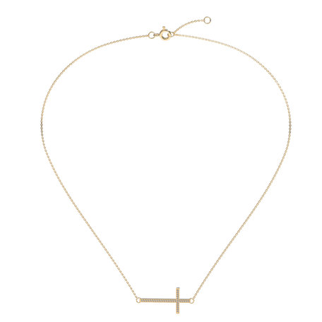 Náhrdelník s diamanty Cross