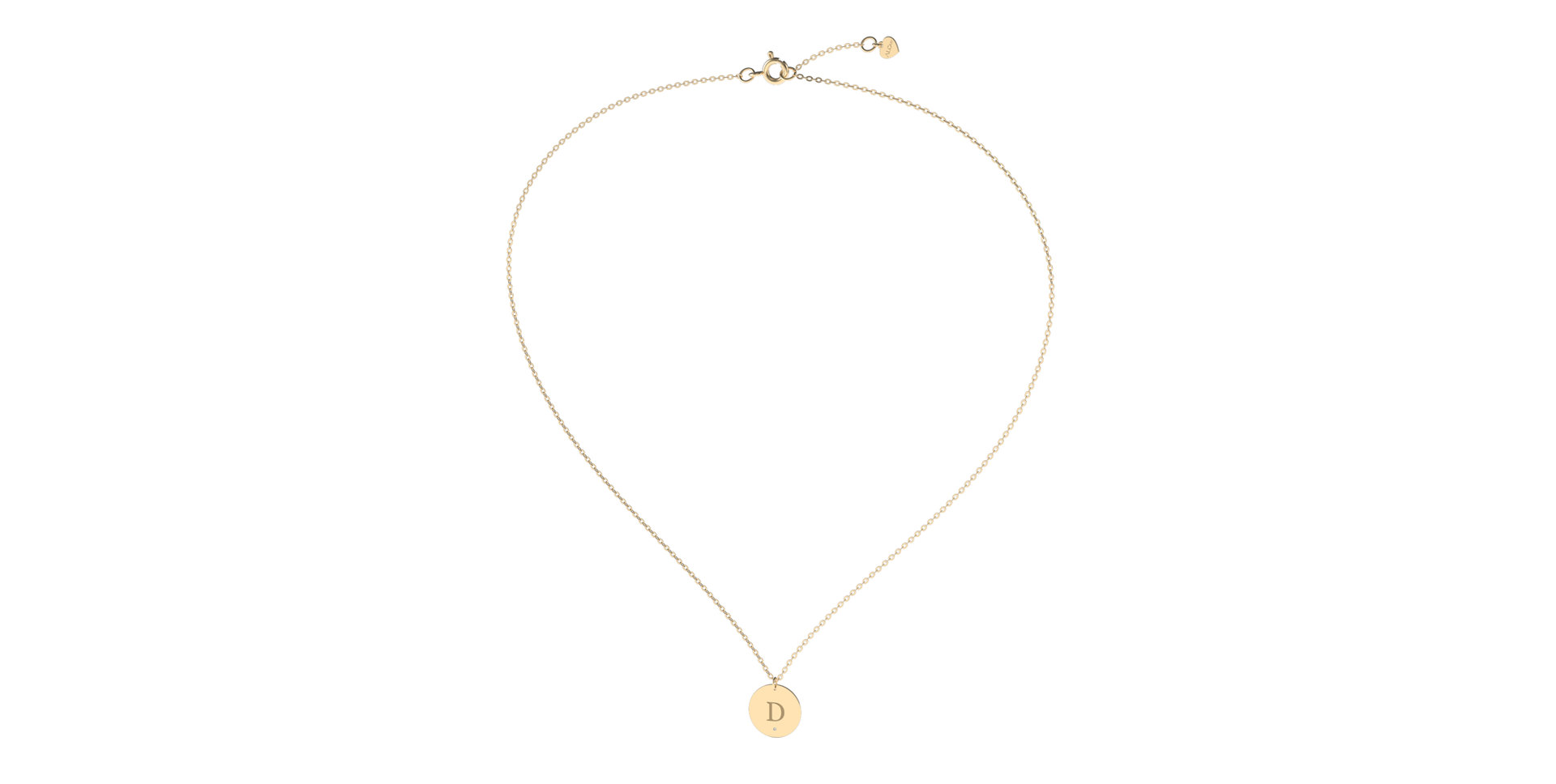 Náhrdelník s diamantem Big Coins D
