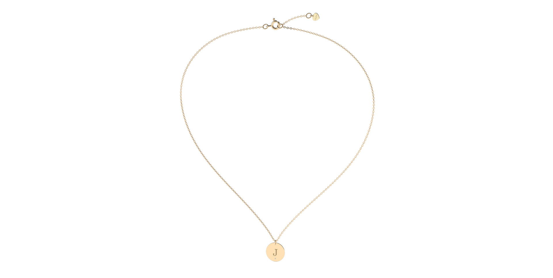 Náhrdelník s diamantem Big Coins J