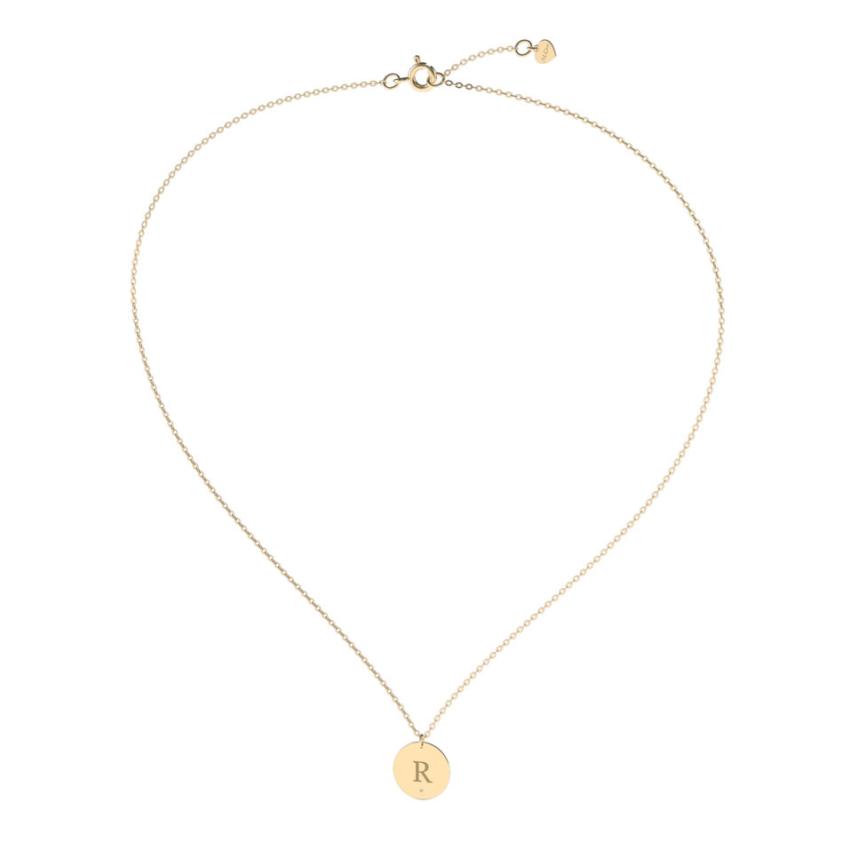 Náhrdelník s diamantem Big Coins R