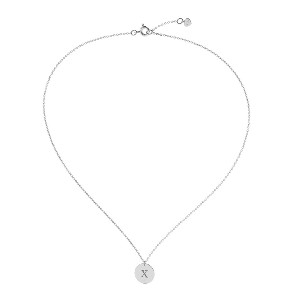 Náhrdelník s diamantem Big Coins X