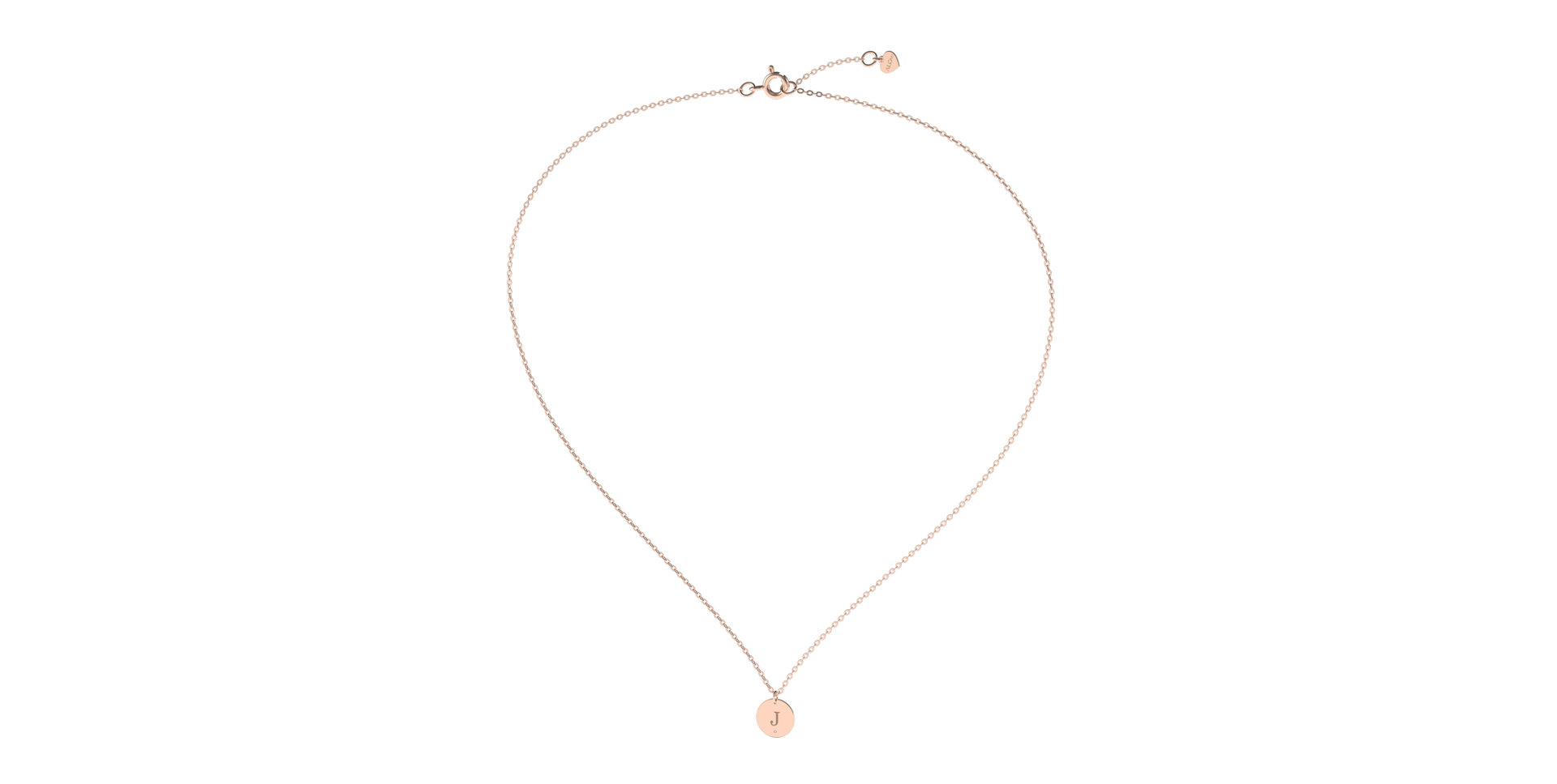 Náhrdelník s diamantem Little Coins J