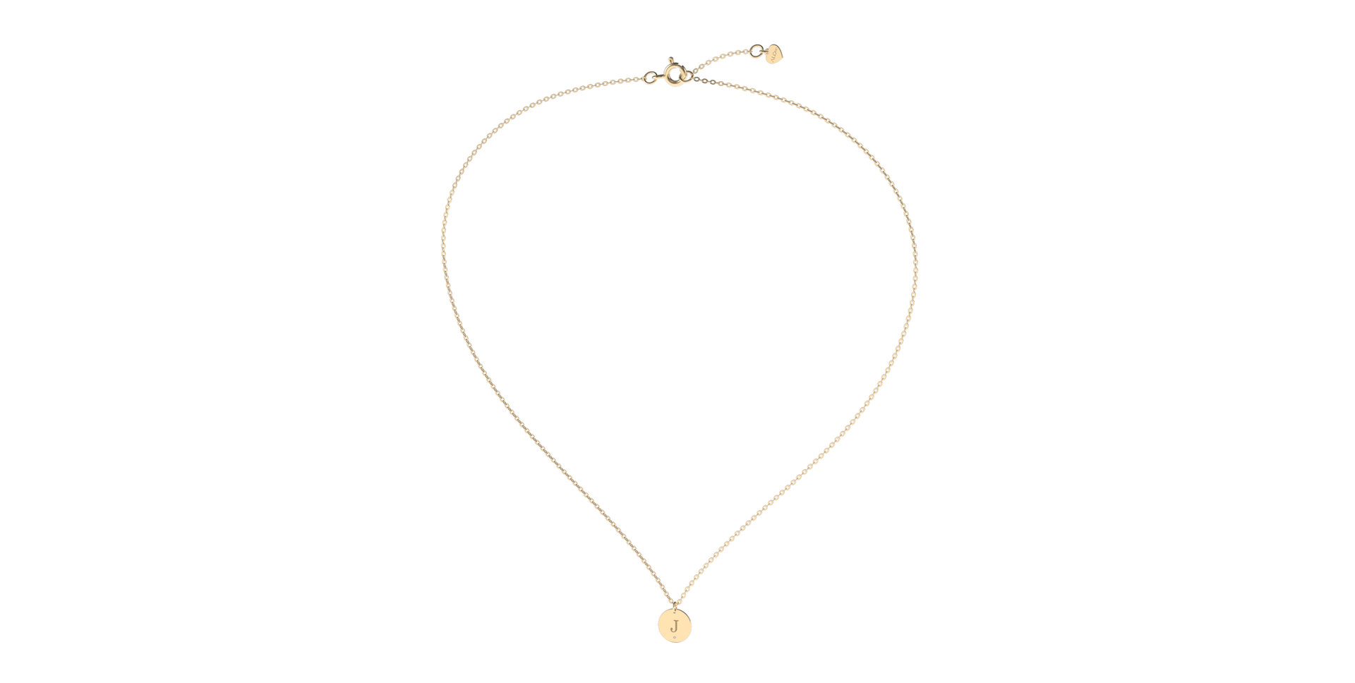 Náhrdelník s diamantem Little Coins J