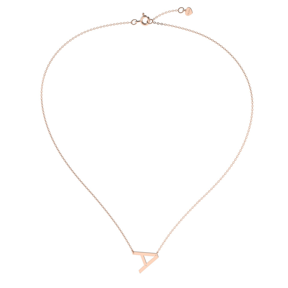 Náhrdelník s diamantem Big Line A