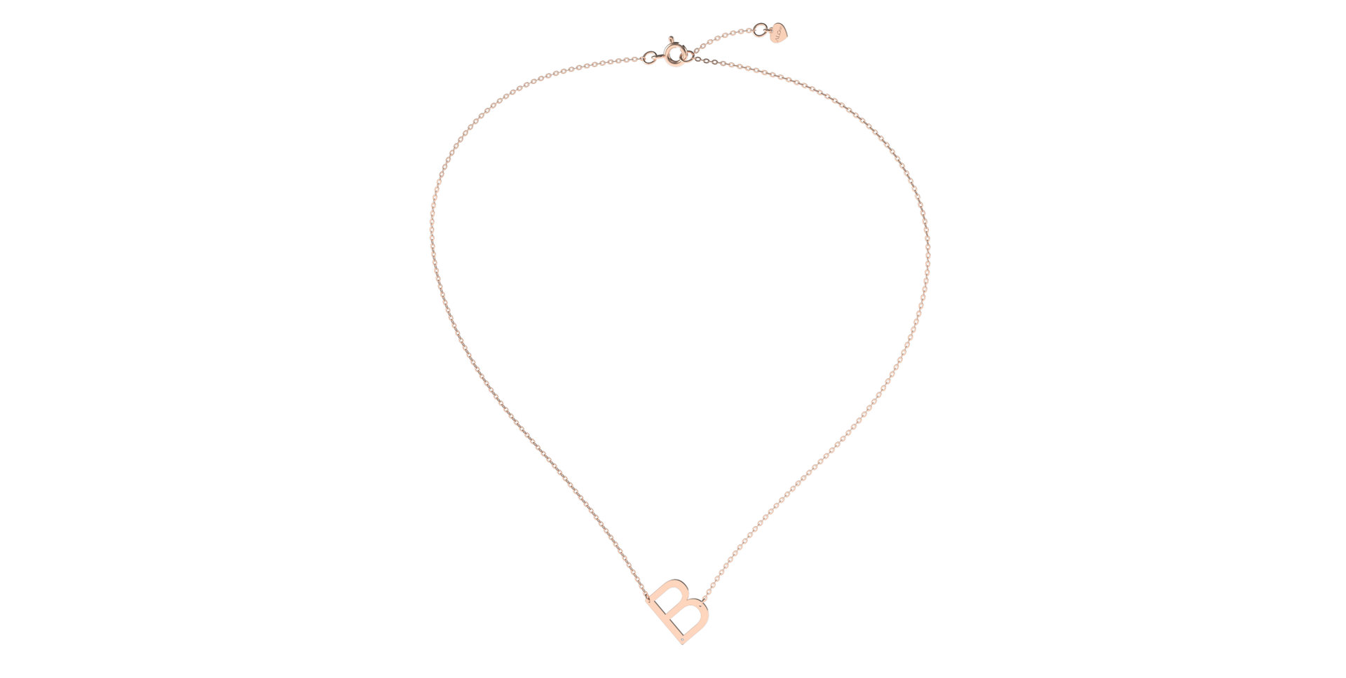 Náhrdelník s diamantem Big Line B