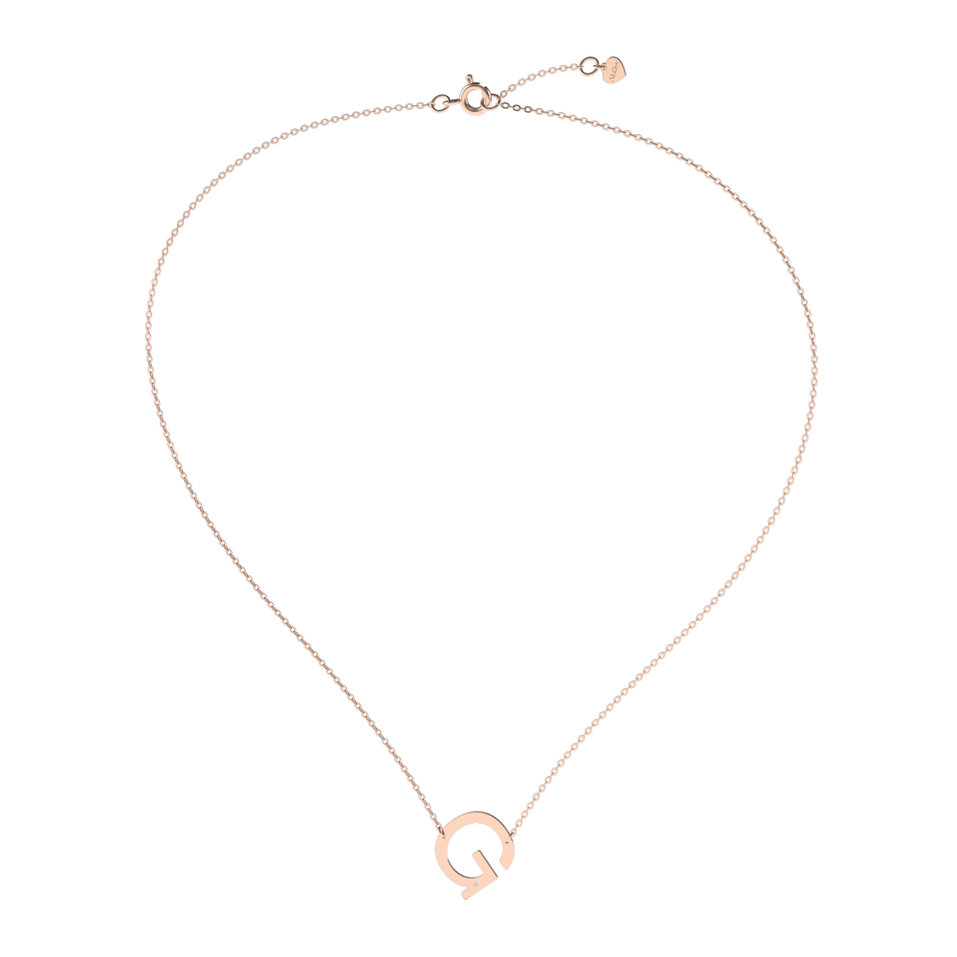 Náhrdelník s diamantem Big Line G