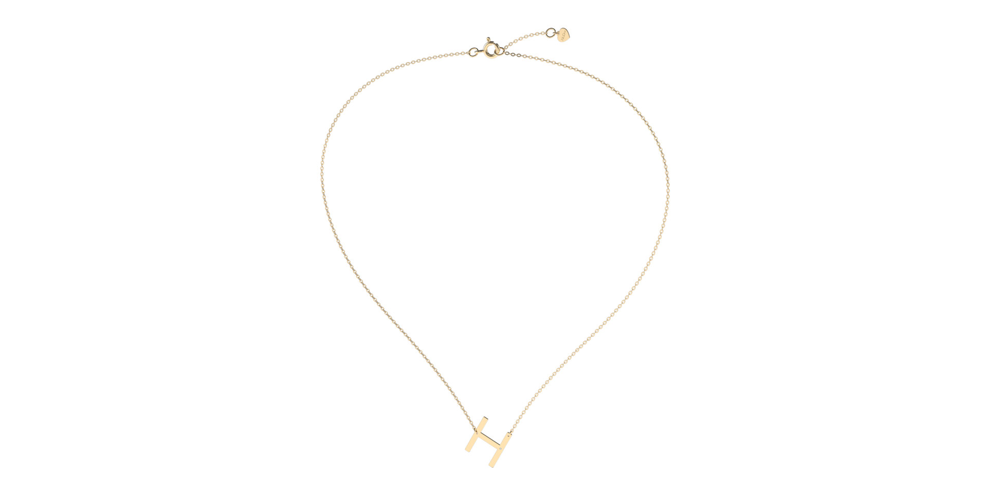 Náhrdelník s diamantem Big Line H