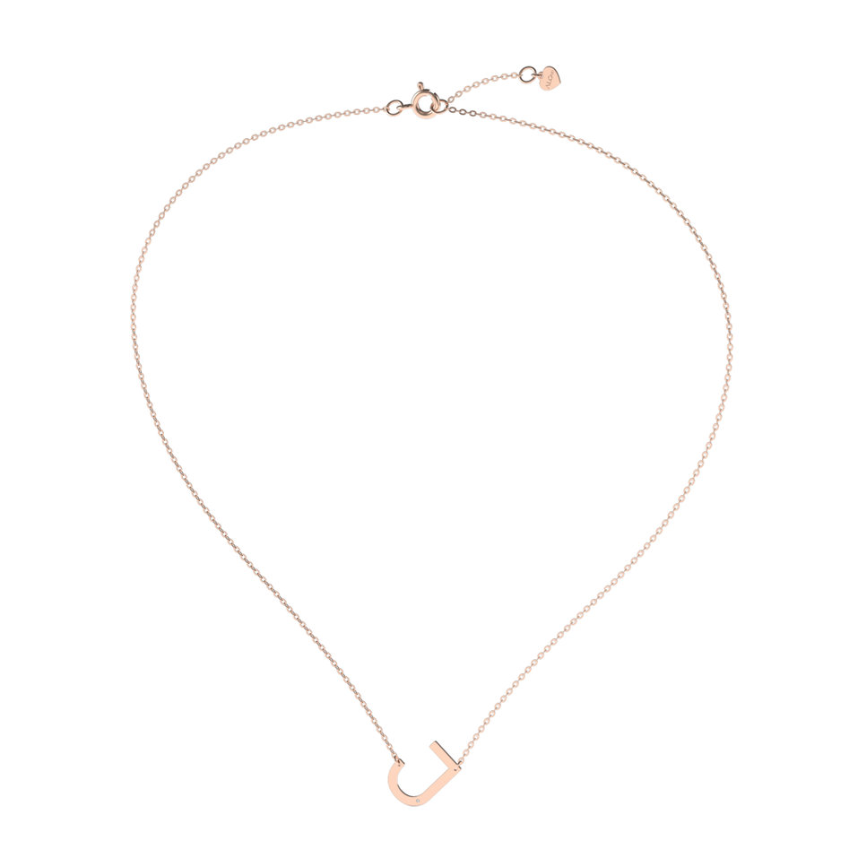 Náhrdelník s diamantem Big Line J