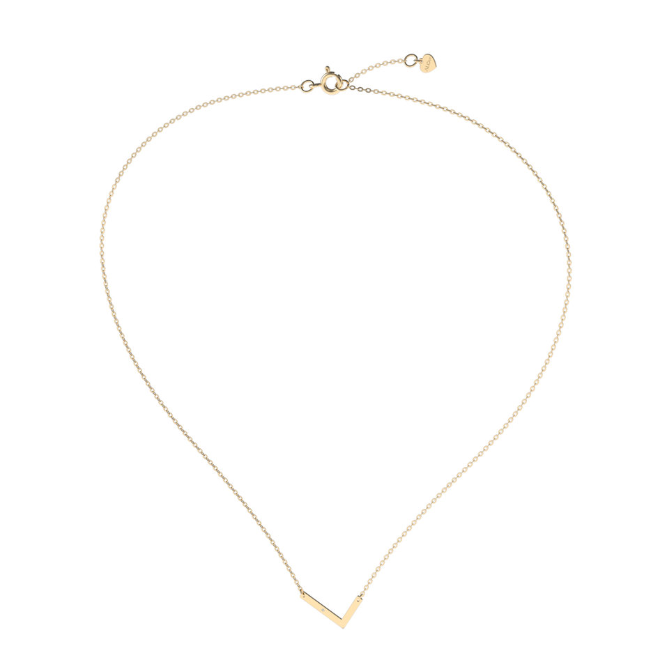 Náhrdelník s diamantem Big Line L