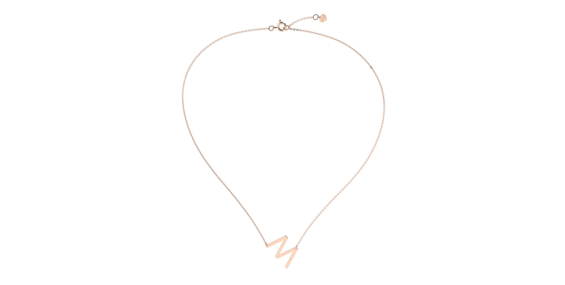 Náhrdelník s diamantem Big Line M