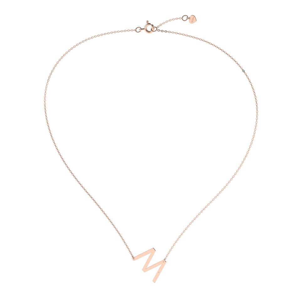 Náhrdelník s diamantem Big Line M