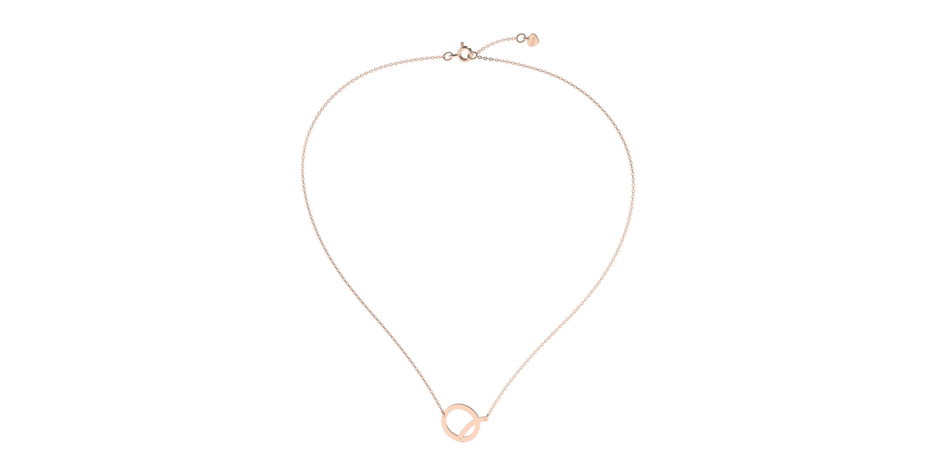 Náhrdelník s diamantem Big Line Q