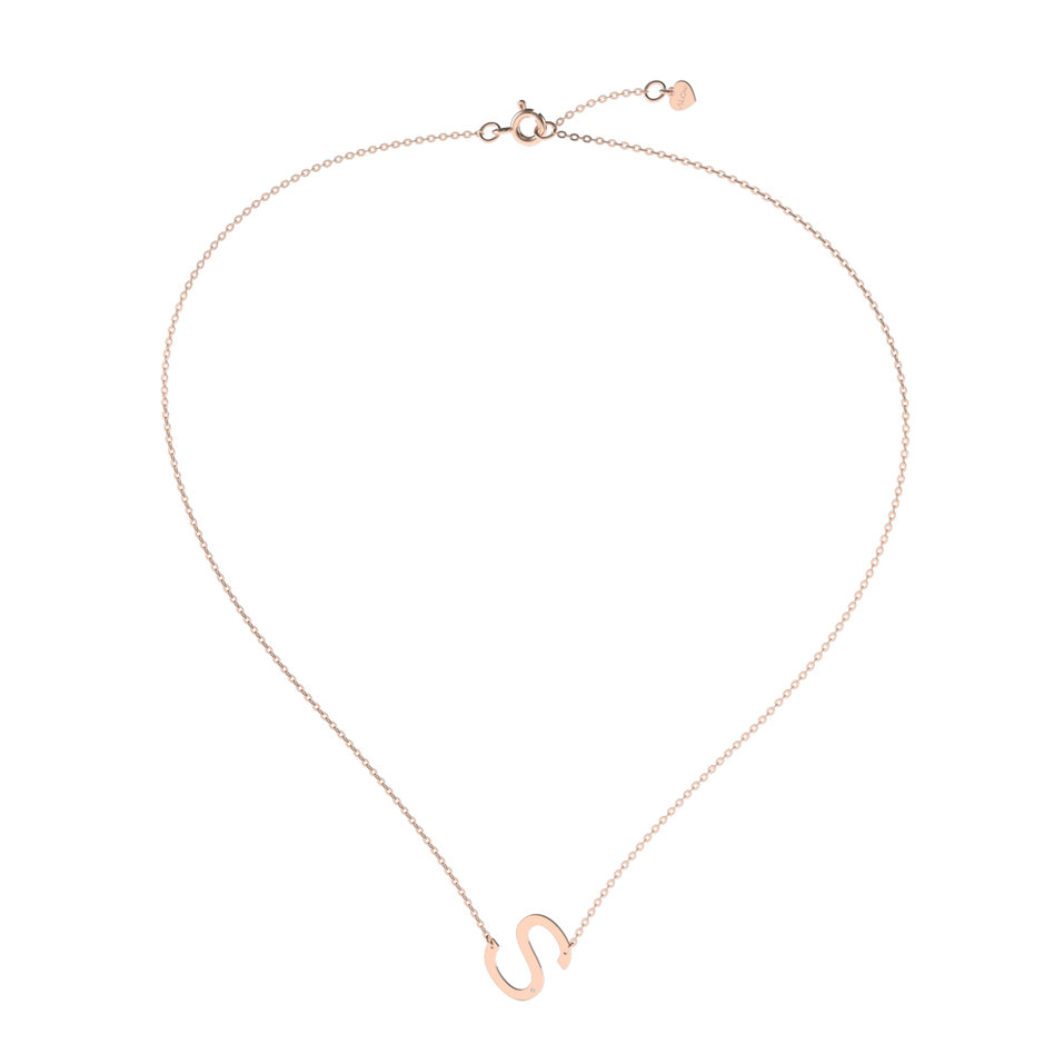 Náhrdelník s diamantem Big Line S