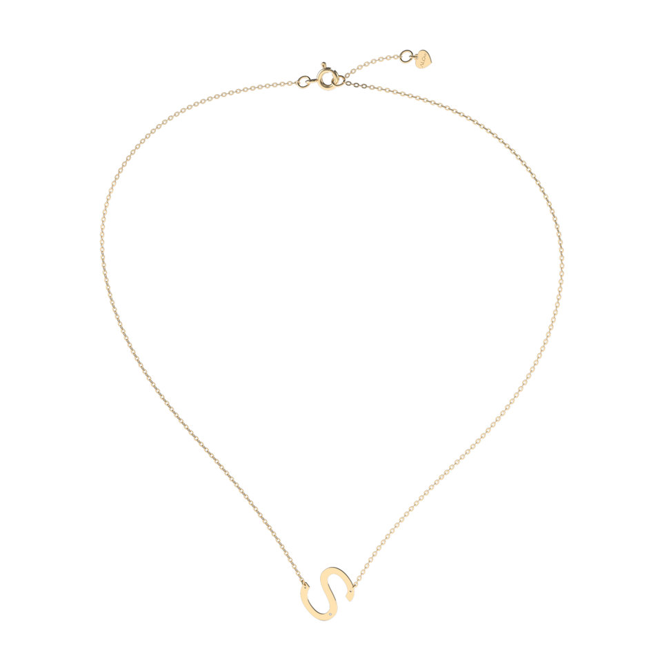 Náhrdelník s diamantem Big Line S