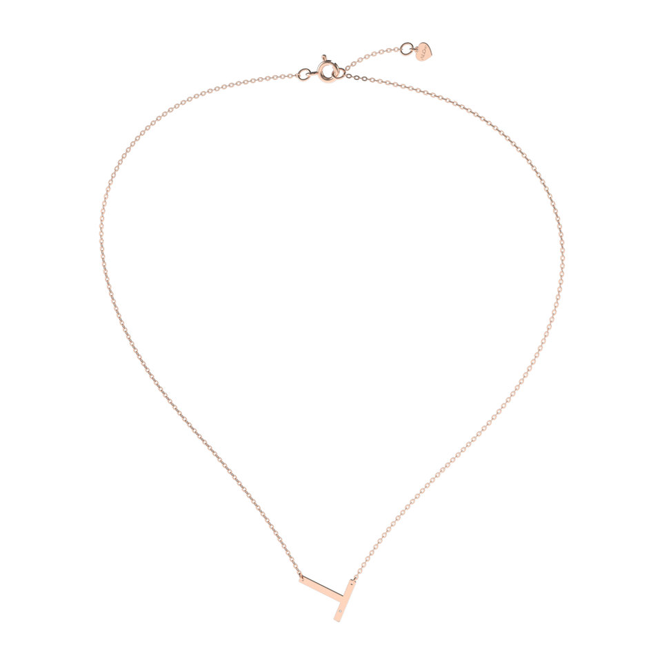 Náhrdelník s diamantem Big Line T