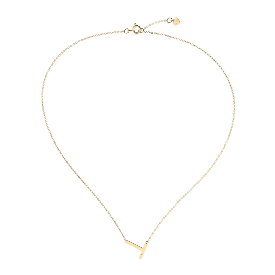 Náhrdelník s diamantem Big Line T