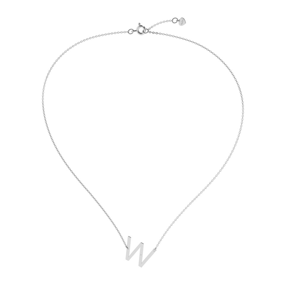 Náhrdelník s diamantem Big Line W