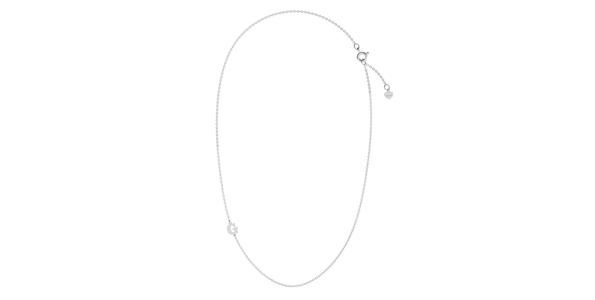 Náhrdelník s diamantem Big Line G