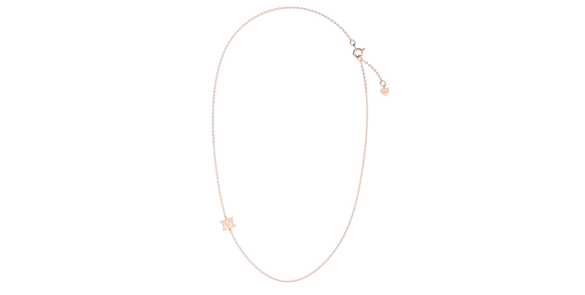 Náhrdelník s diamantem Big Line M