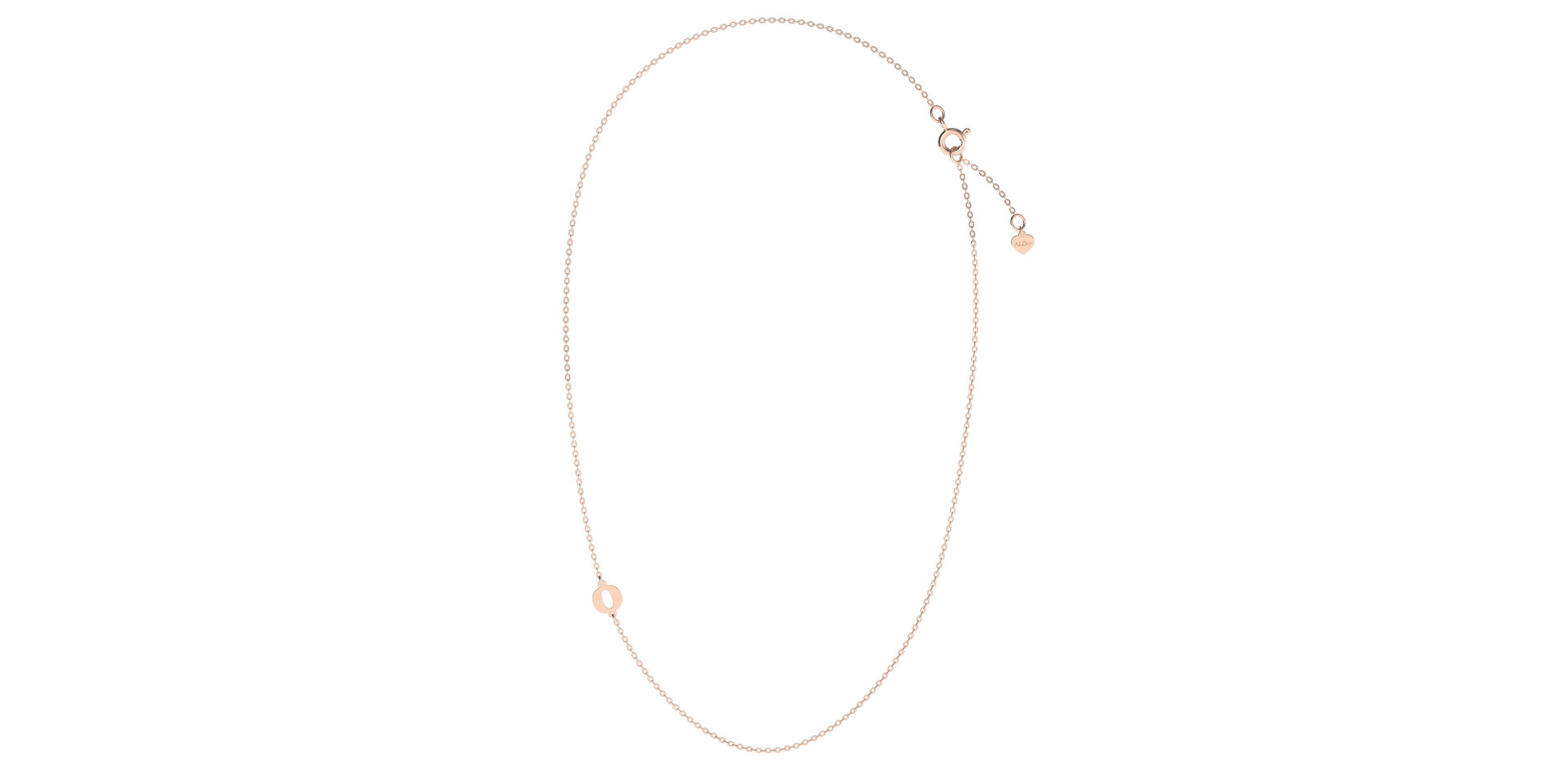 Náhrdelník s diamantem Big Line O