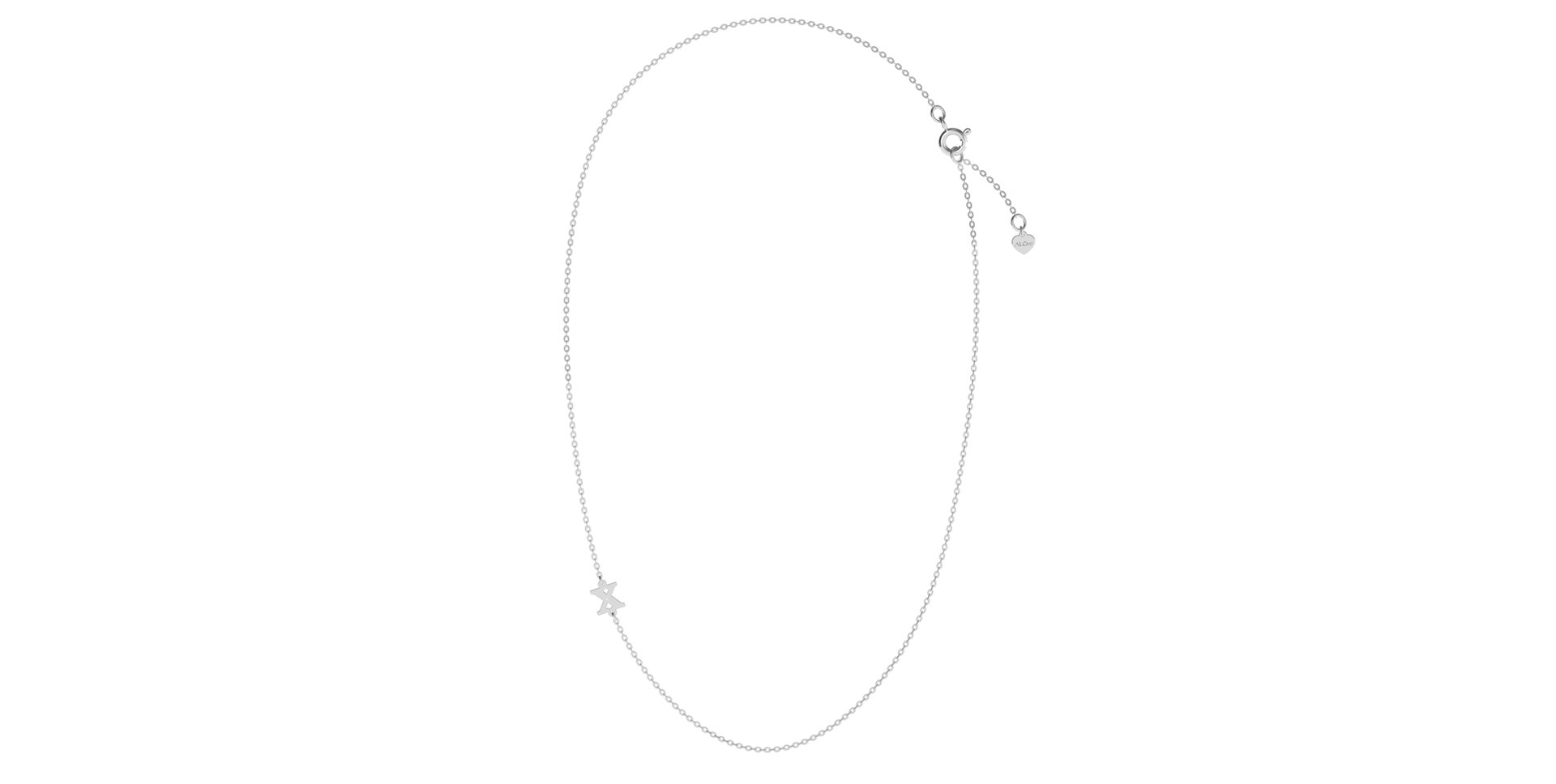 Náhrdelník s diamantem Big Line X