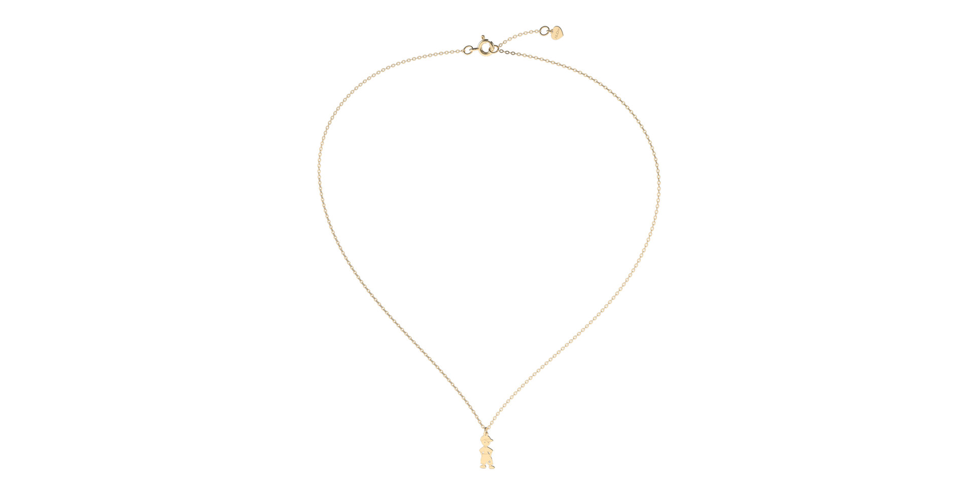 Náhrdelník s diamantem Boy