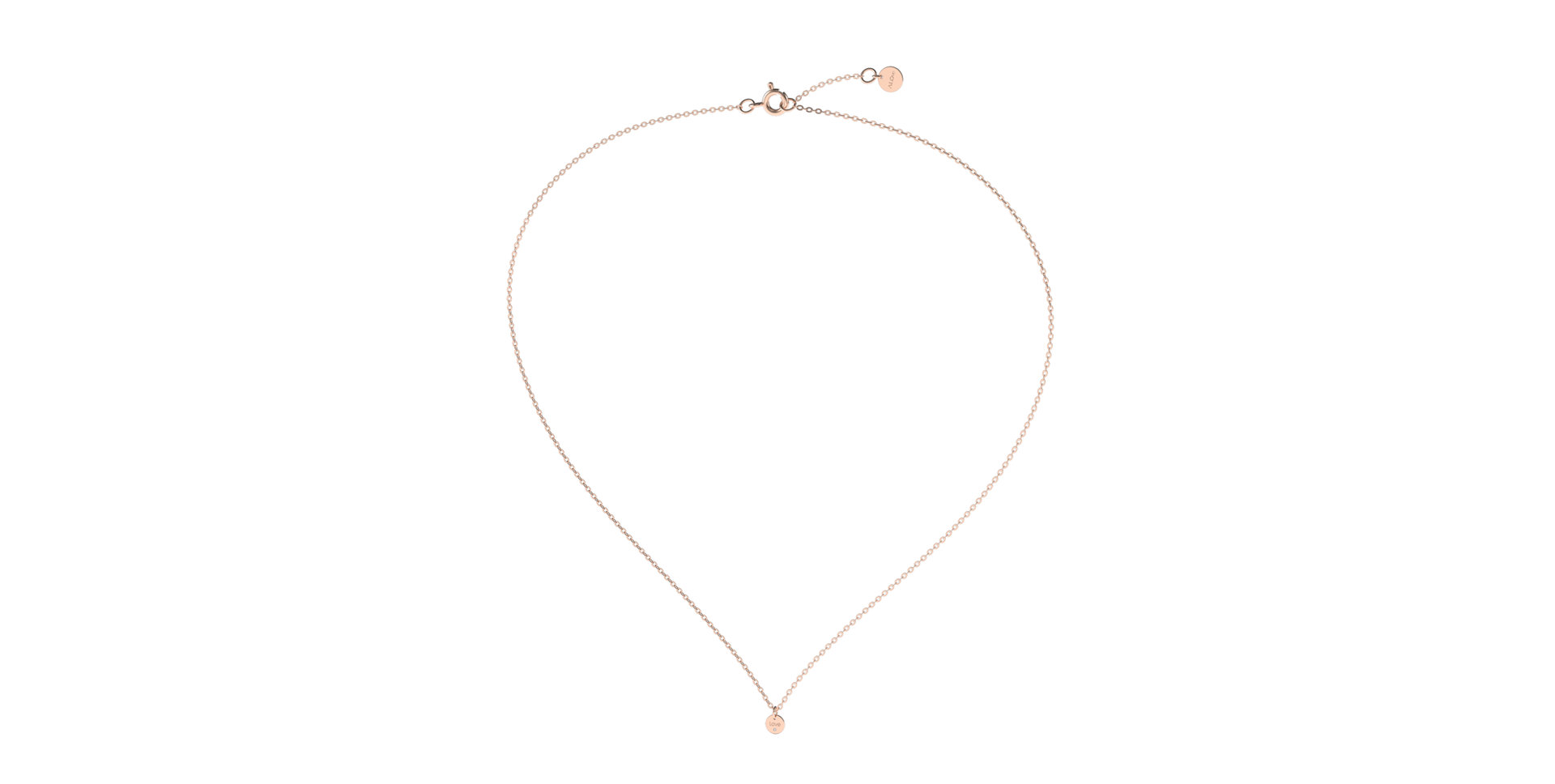 Náhrdelník s diamantem Love