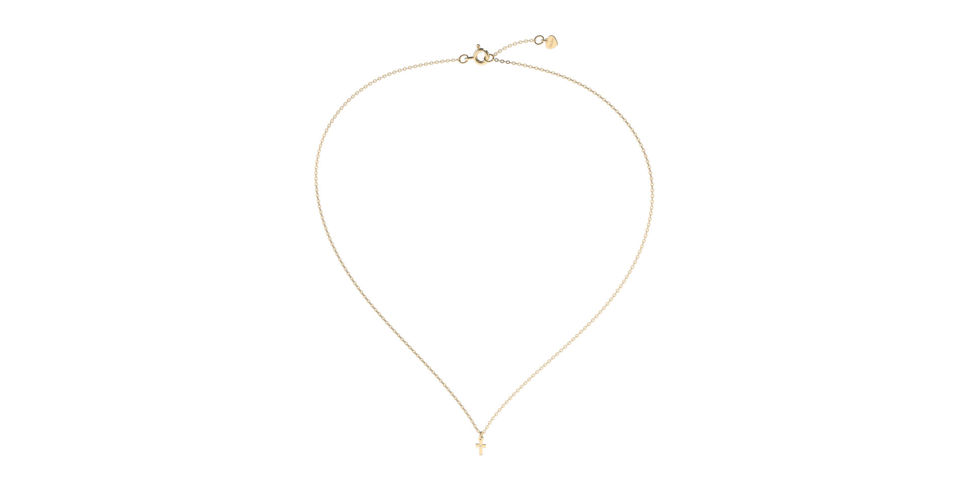 Náhrdelník s diamantem Cross