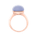 Prsten s chalcedonem blue Round Bonbon3