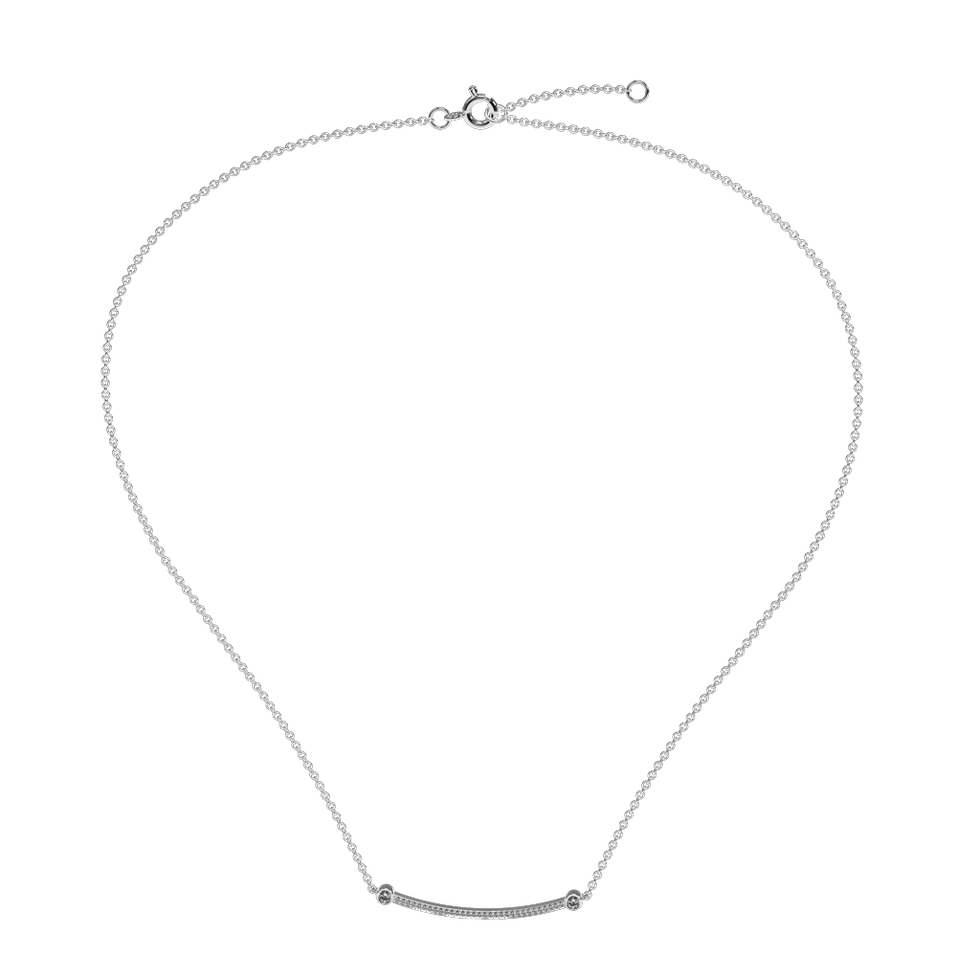 Náhrdelník s diamanty Diamond Line