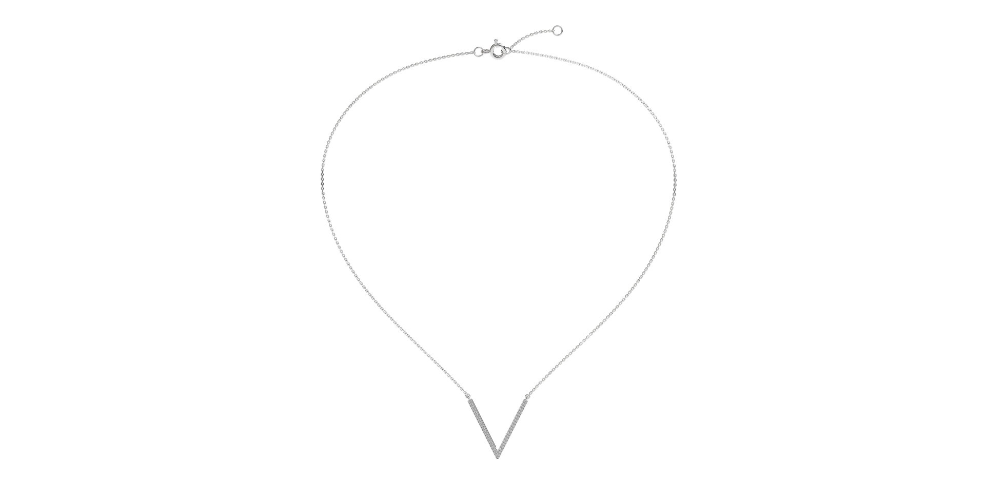 Náhrdelník s diamanty Little Victory