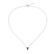 Náhrdelník s černými a bílými diamanty Shiny Triangle3