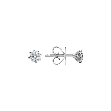 Náušnice s diamantem Essential Sparks
