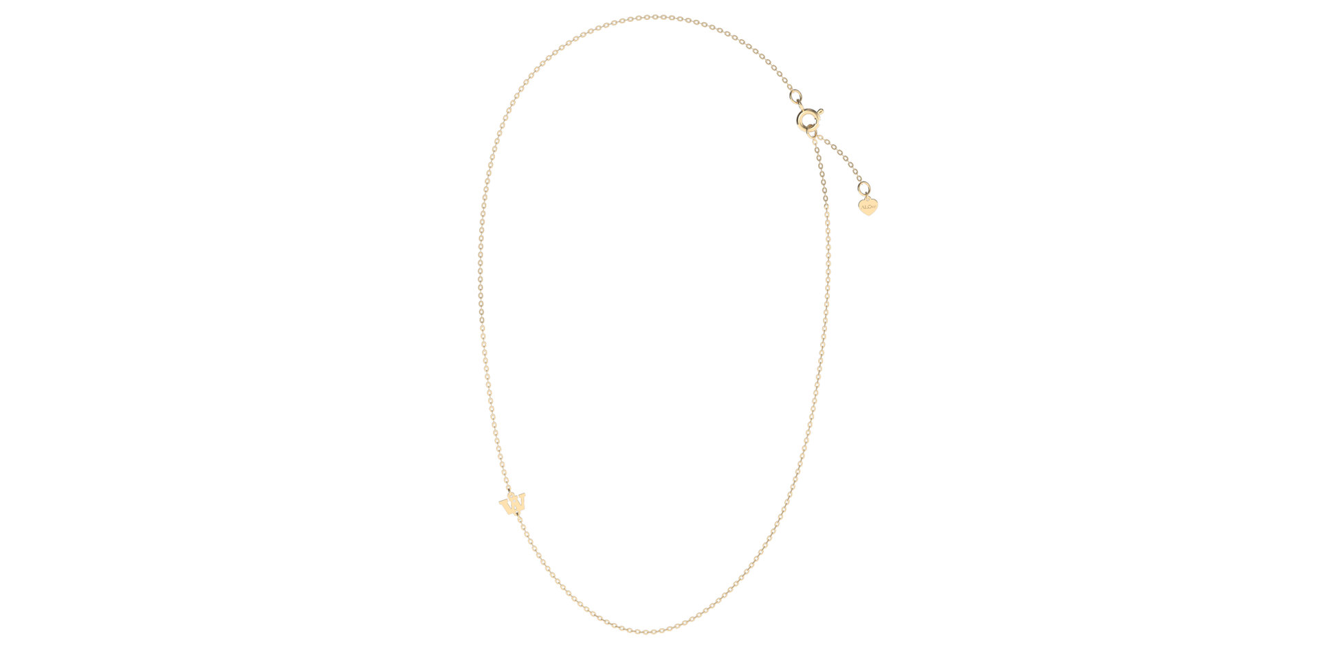 Náhrdelník s diamantem Big Classic W