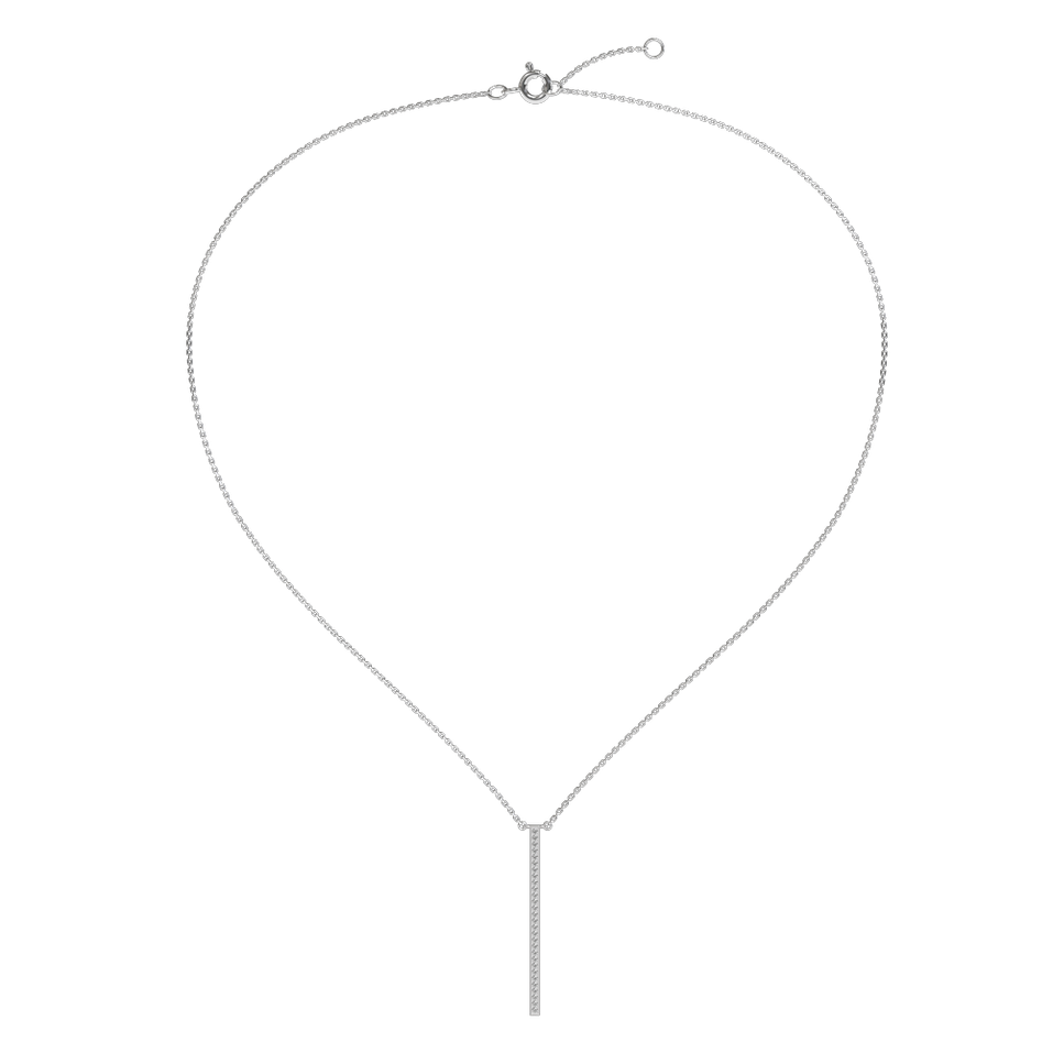 Náhrdelník s diamanty Essential Dash