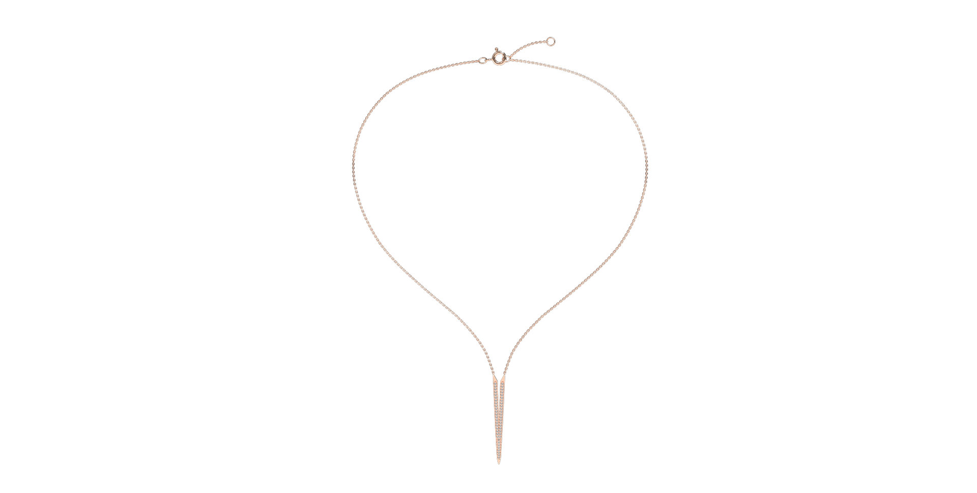 Náhrdelník s diamanty Sparkling Victory