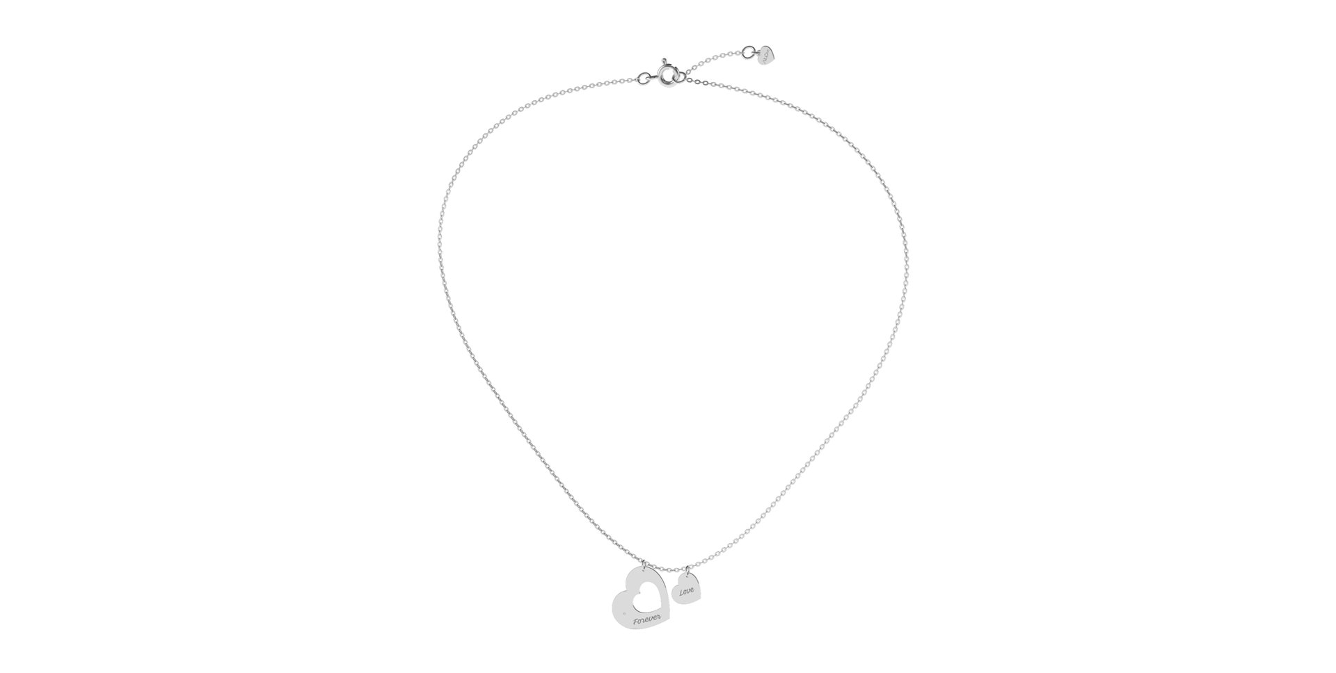 Náhrdelník s diamantem Love Forever