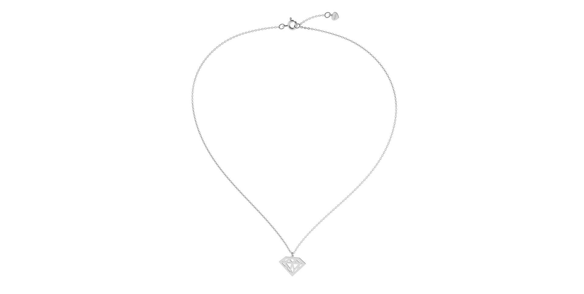 Náhrdelník s diamantem Diamond