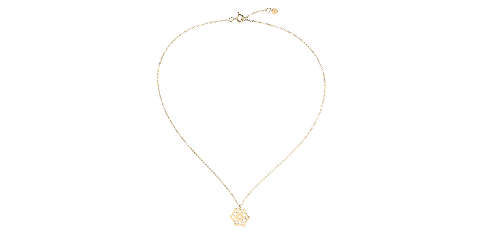 Náhrdelník s diamantem Little Blossom