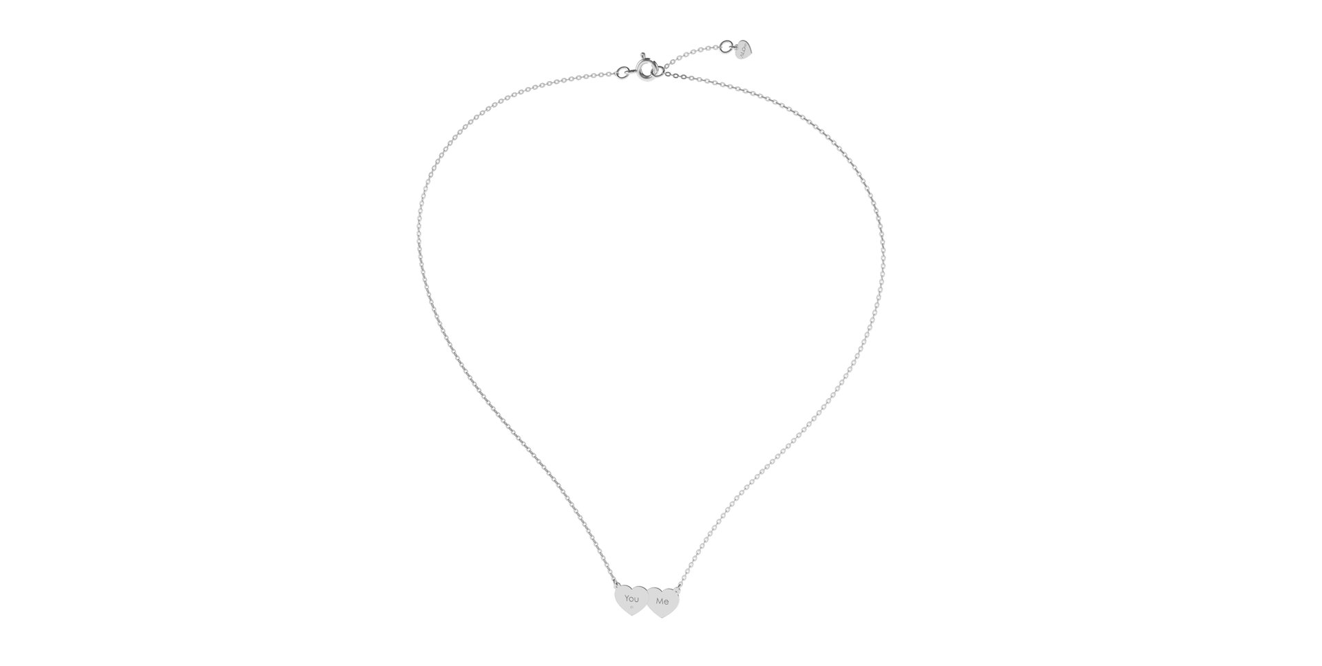 Náhrdelník s diamantem You & Me