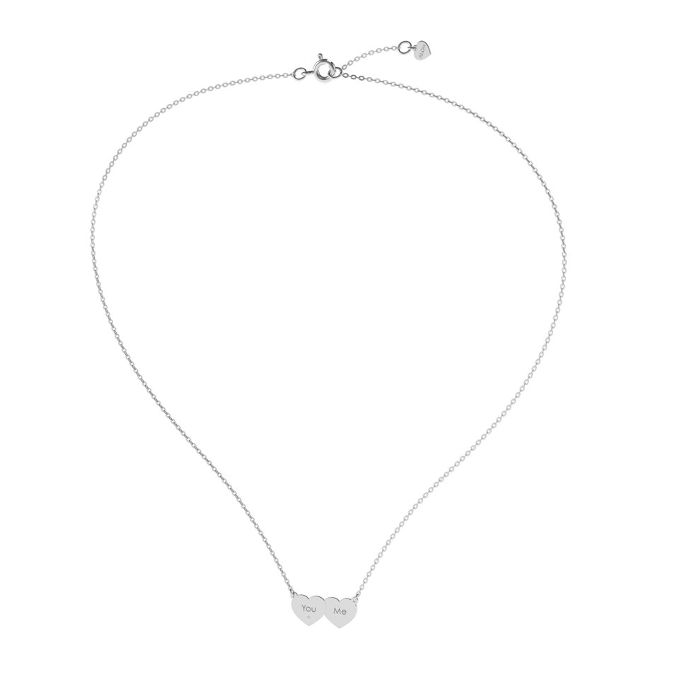 Náhrdelník s diamantem You & Me