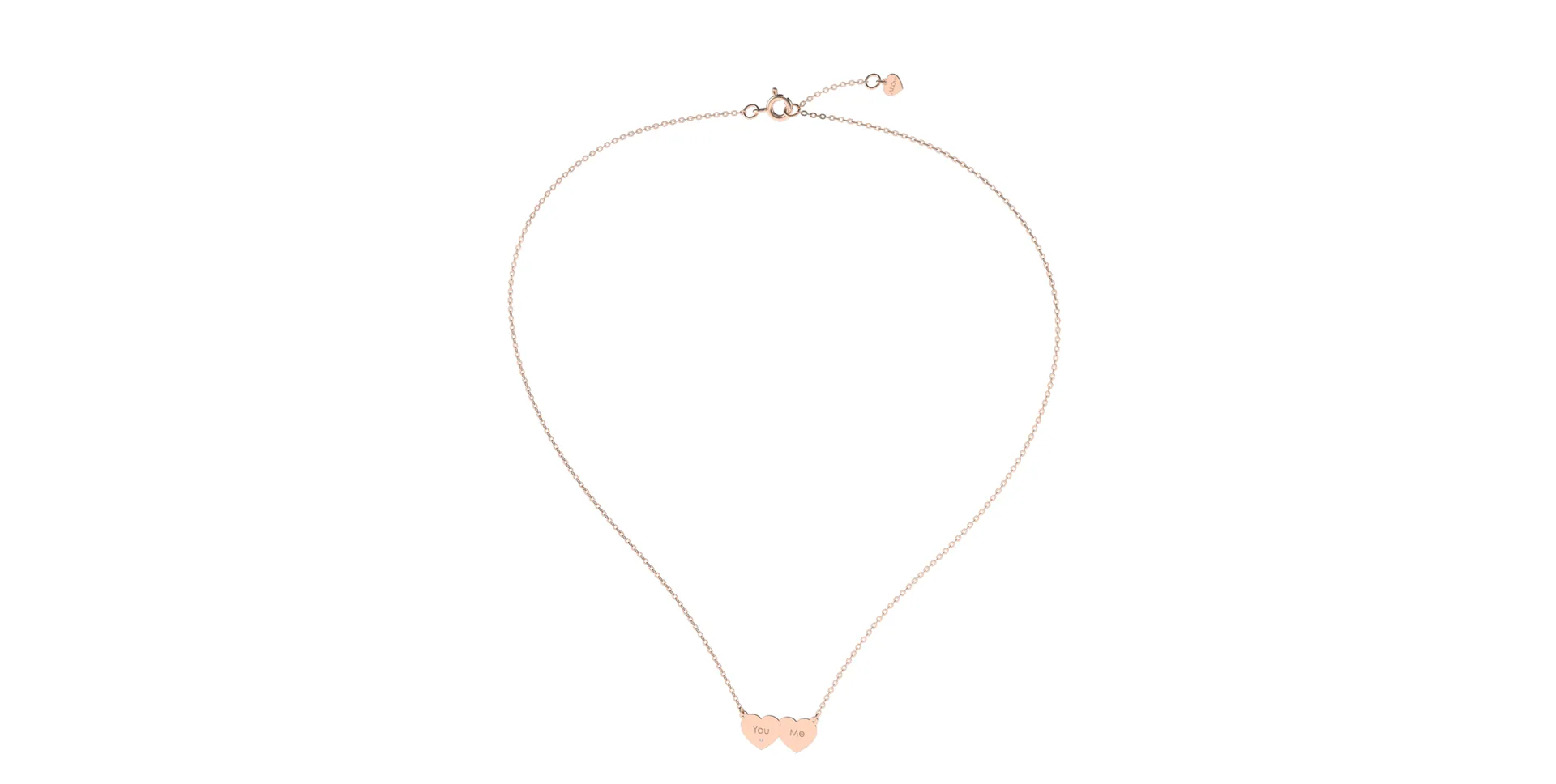 Náhrdelník s diamantem You & Me