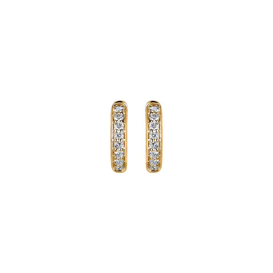 Náušnice s diamanty Shiny Wonder