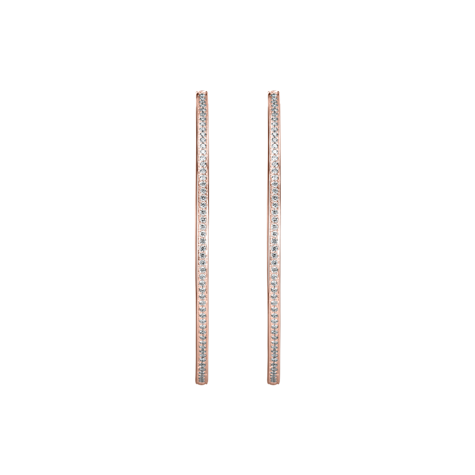 Náušnice s diamanty Sparkling Eclipse