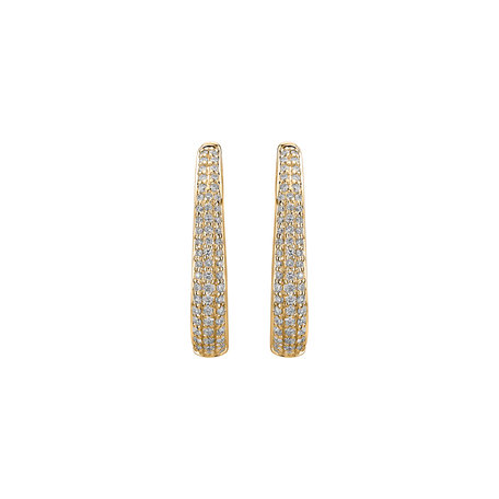Náušnice s diamanty Eden Diamonds
