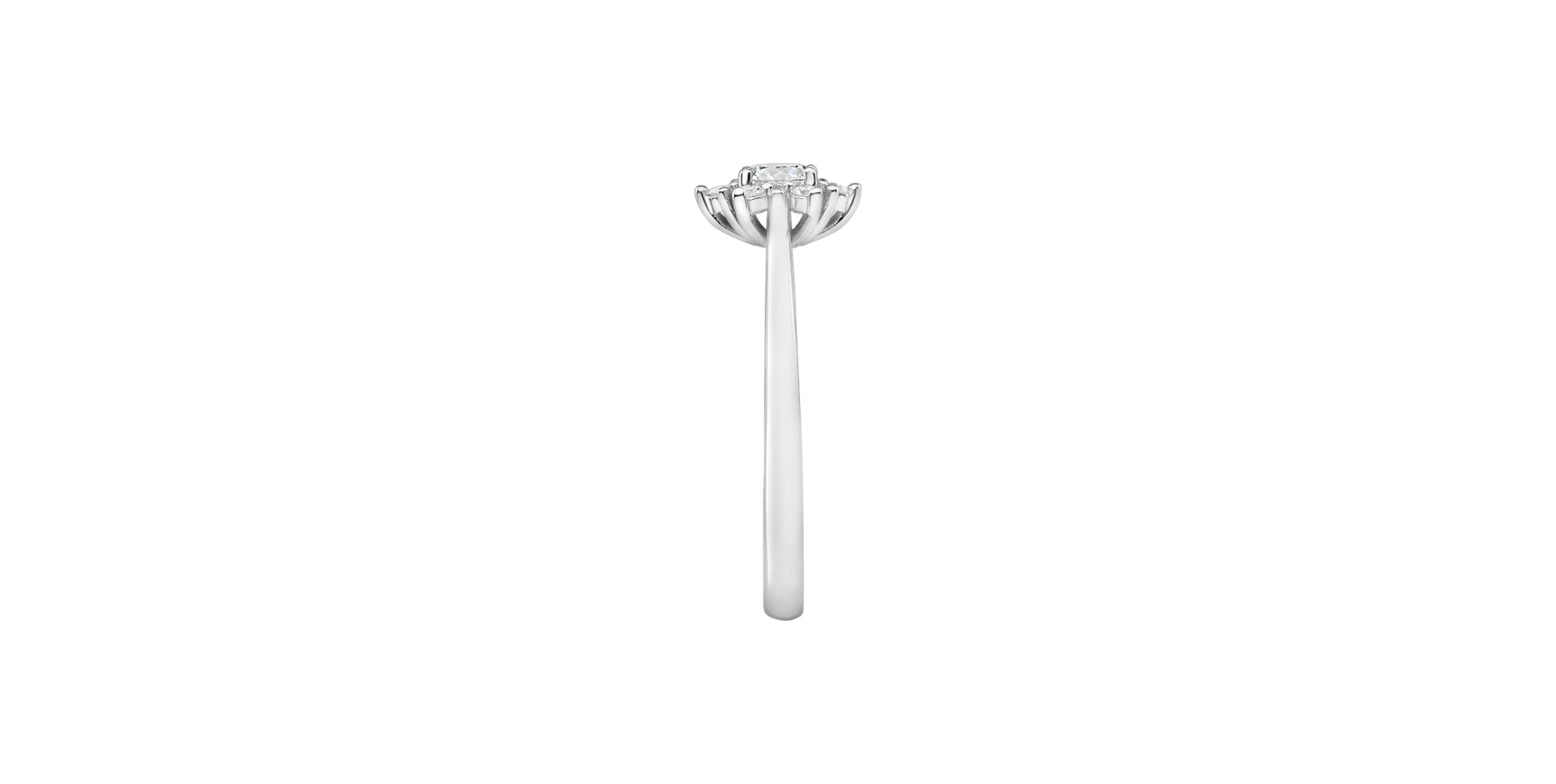 Prsten s diamanty Glowing Starlet