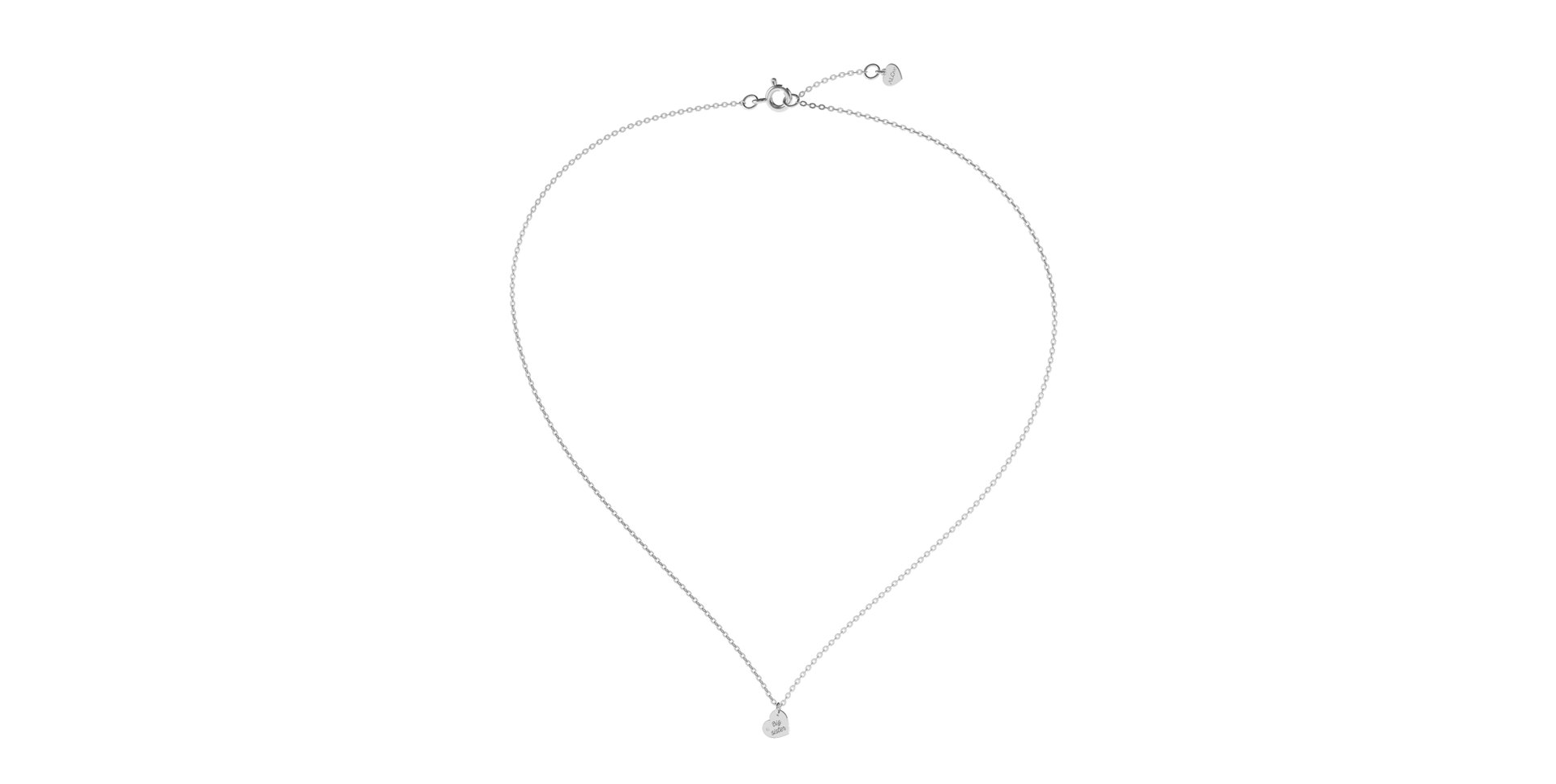 Náhrdelník s diamantem Big Sister