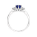Prsten s diamanty a safírem Midnight Serenity3